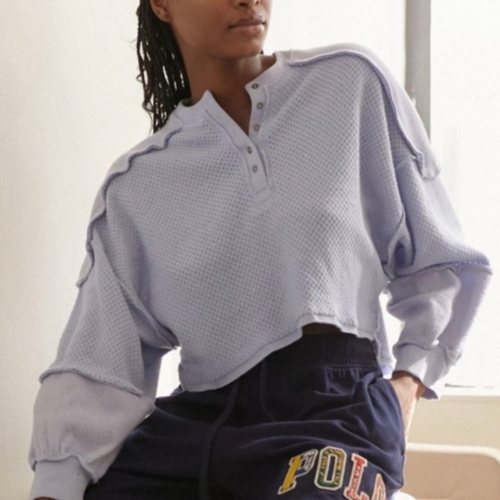 NWT Urban Outfitters Out From Under Mel Pieced/Seamed Sweatshirt